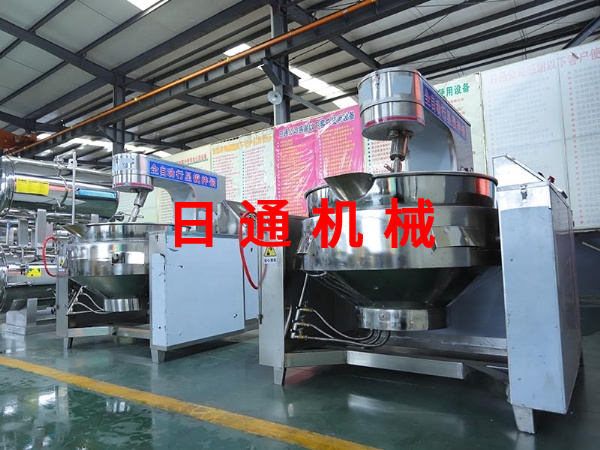 燃气加热行星炒锅